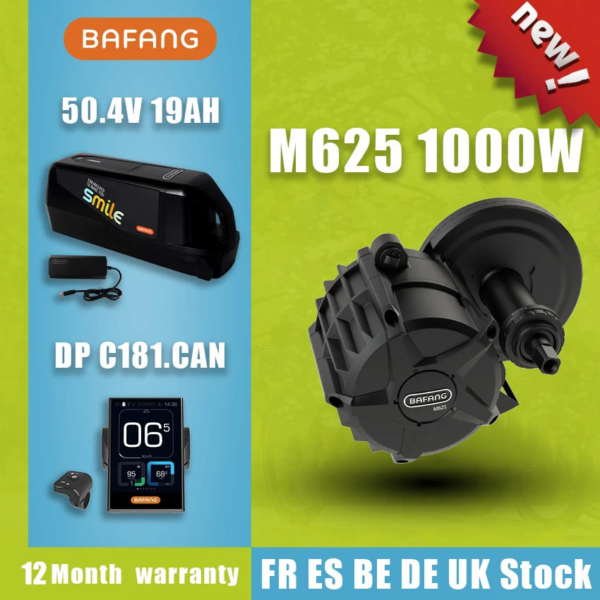 Мотор BAFANG M625 50 4 в 1000 Вт средний приводной двигатель комплект для преобразования
