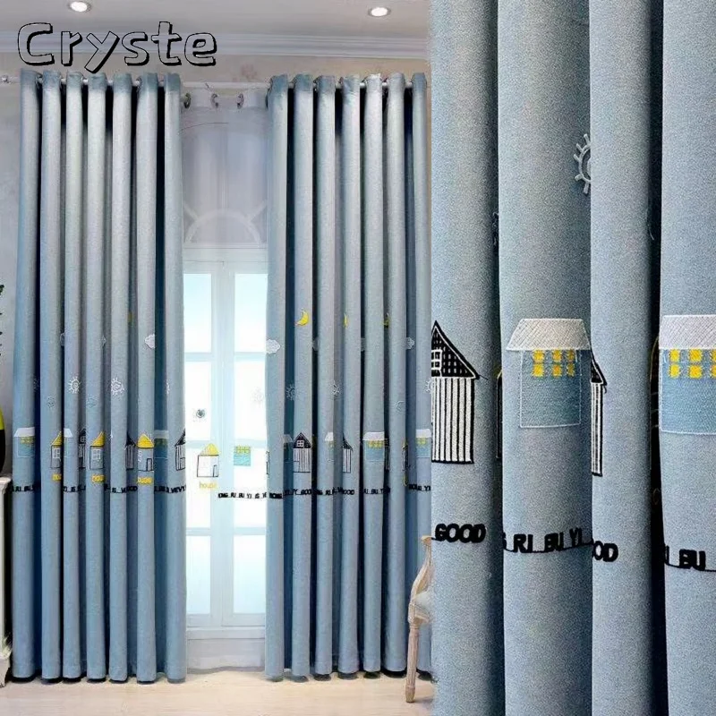 Children's Room Cartoon Cabin Curtains Shading Custom Boys and Girls Room Curtains for Living Dining Room Bedroom
Children's Room Cartoon Cabin Curtains Shading Custom Boys and Girls Room Curtains for Living Dining Room Bedroom