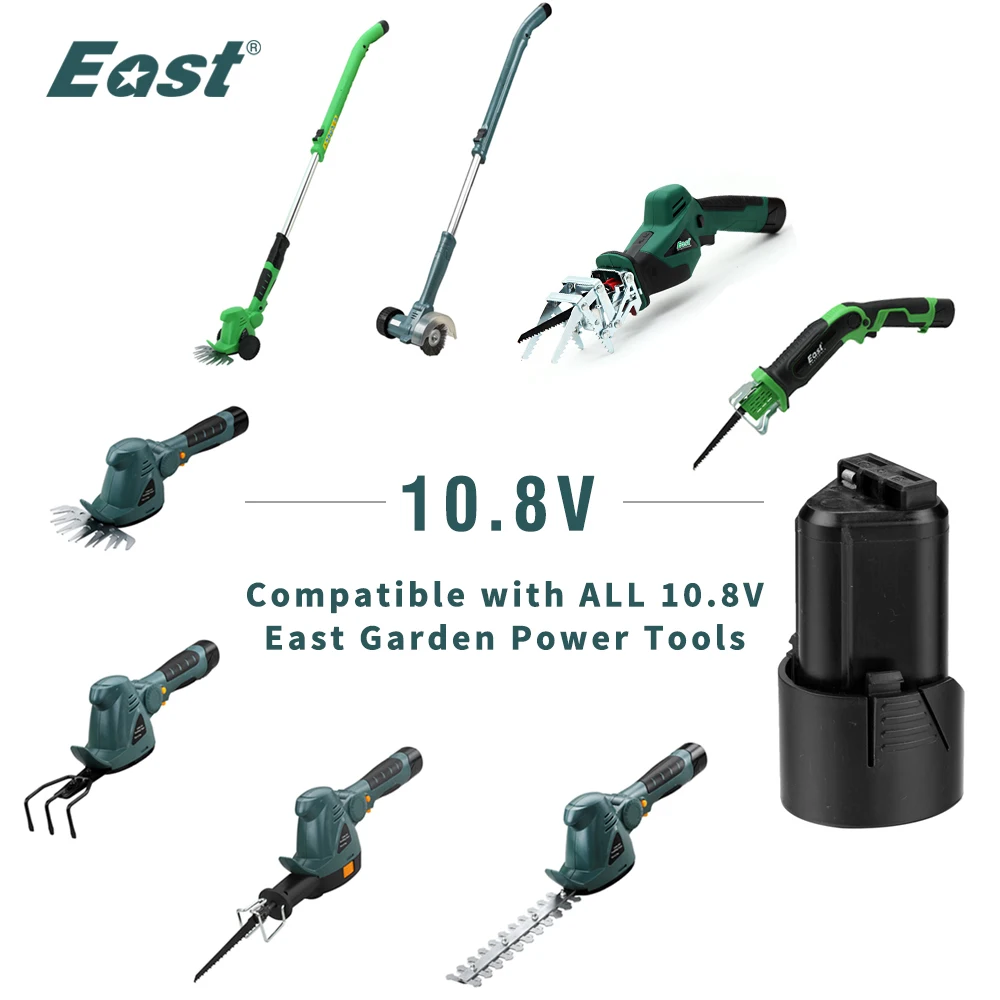 East Rechargeable battery for 10.8v 1300mAh cordless lithium garden saw power tools for ET1007 ET1302 ET1405 ET1303 ET1510
East Rechargeable battery for 10.8v 1300mAh cordless lithium garden saw power tools for ET1007 ET1302 ET1405 ET1303 ET1510