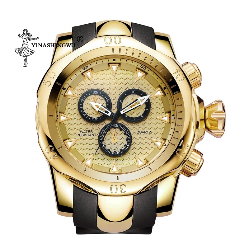 Men's Sports Watch Luxury Top Brand Men's Fashion Casual Dress Waterproof Silicone Band Watch Stainless Steel Quartz Watch Saat
Men's Sports Watch Luxury Top Brand Men's Fashion Casual Dress Waterproof Silicone Band Watch Stainless Steel Quartz Watch Saat