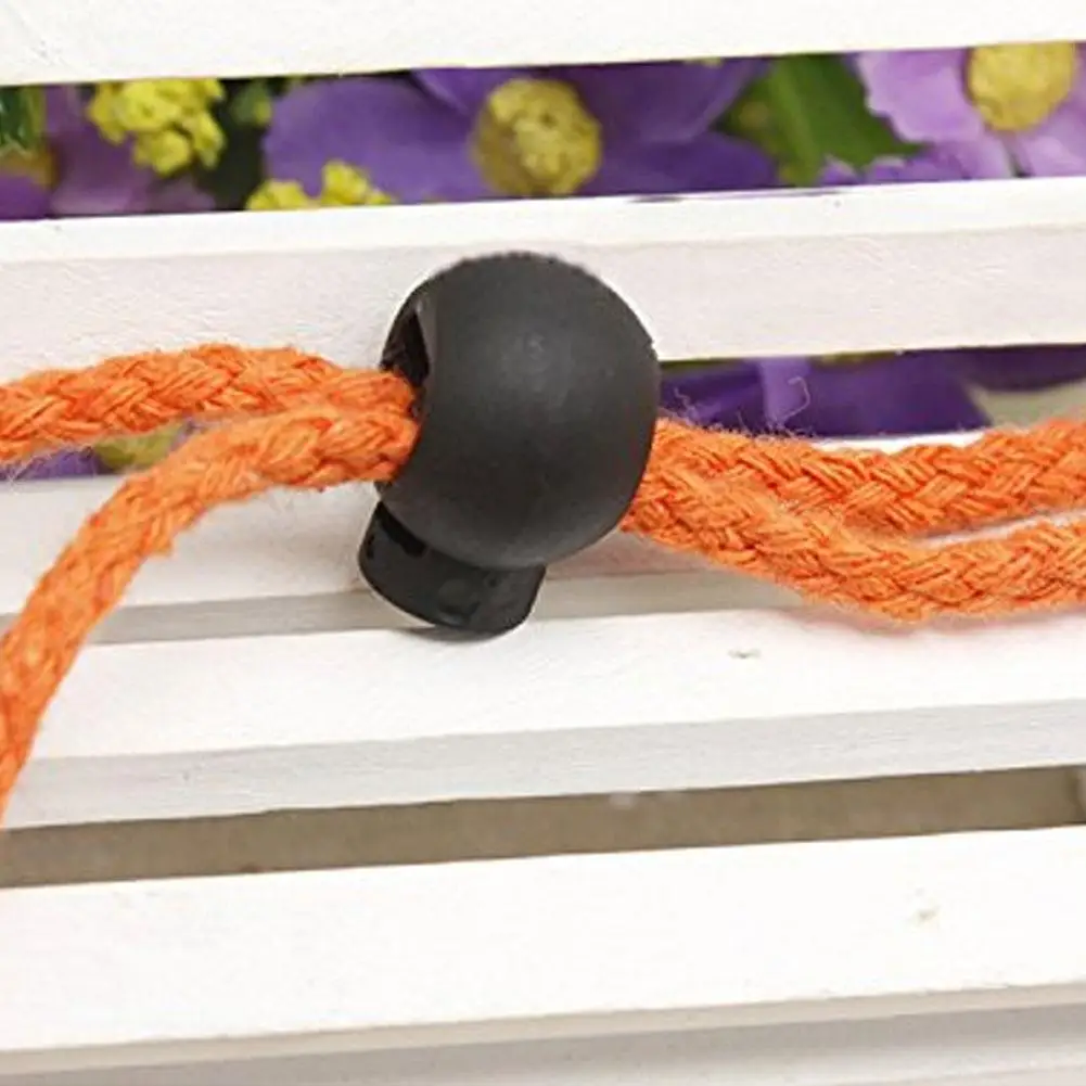 10Pcs Cord Locks Metal Single End Hole Buckle Clamp Cable Locks Stopper Toggle Spring Round Single Hole Drawstring Buckle 
10Pcs Cord Locks Metal Single End Hole Buckle Clamp Cable Locks Stopper Toggle Spring Round Single Hole Drawstring Buckle