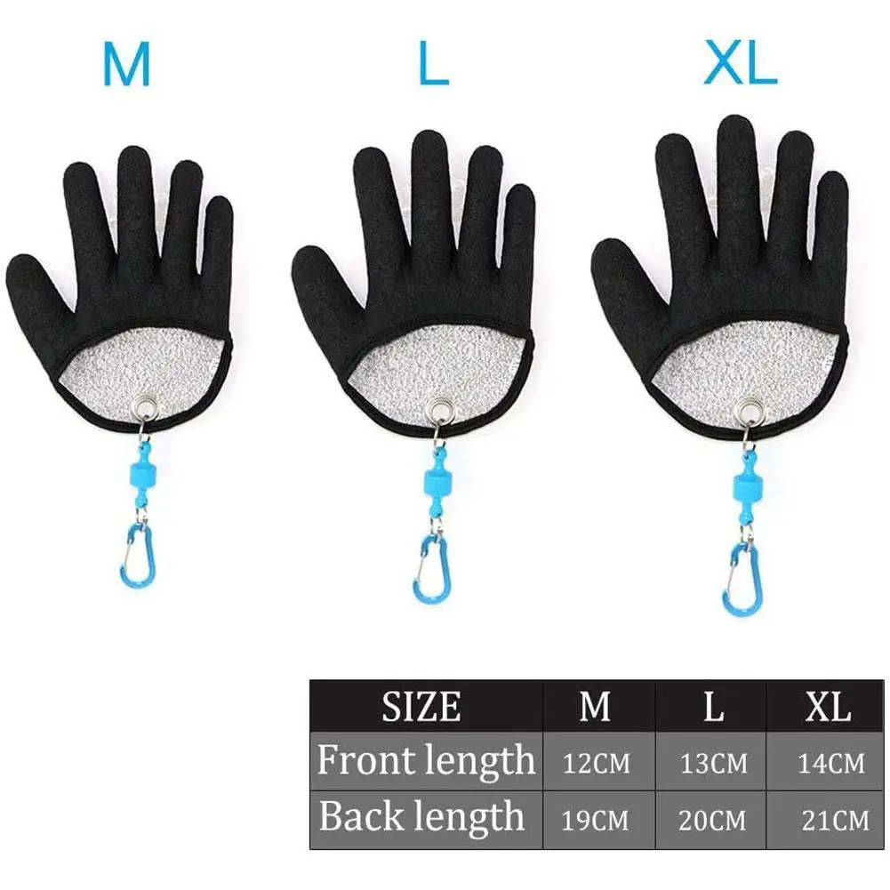 Outdoor Fishing Gloves Professional Fishing Fish From Bone Scratches Gloves Stab-resistant Magnetic And Waterproof Fish E4L1
Outdoor Fishing Gloves Professional Fishing Fish From Bone Scratches Gloves Stab-resistant Magnetic And Waterproof Fish E4L1