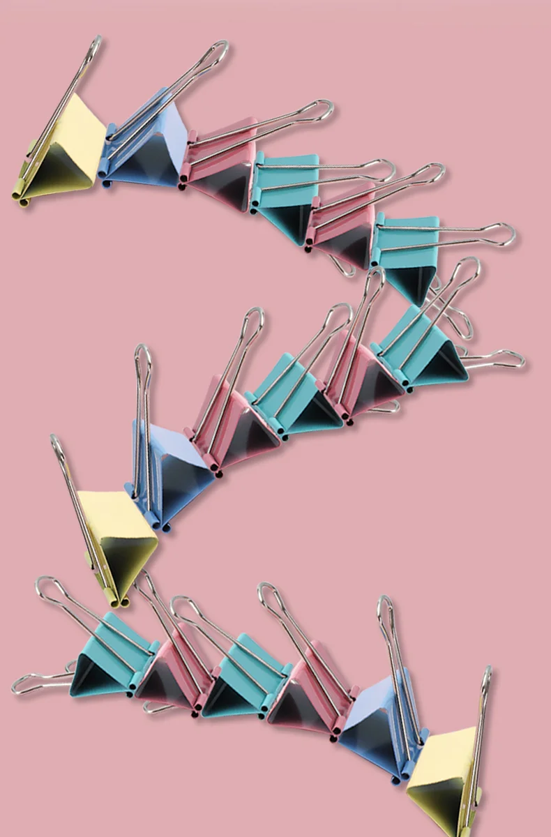 Swallow Tail Clip Large Color Long Tail Clips Mixed Pack Medium Small Fresh Clip Stationery school or office suppliers
Swallow Tail Clip Large Color Long Tail Clips Mixed Pack Medium Small Fresh Clip Stationery school or office suppliers