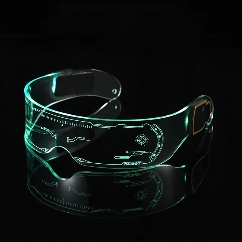 Cyberpunk technology sense luminous glasses science fiction LED equipment Photography cool Sunglasses tide street photography
Cyberpunk technology sense luminous glasses science fiction LED equipment Photography cool Sunglasses tide street photography