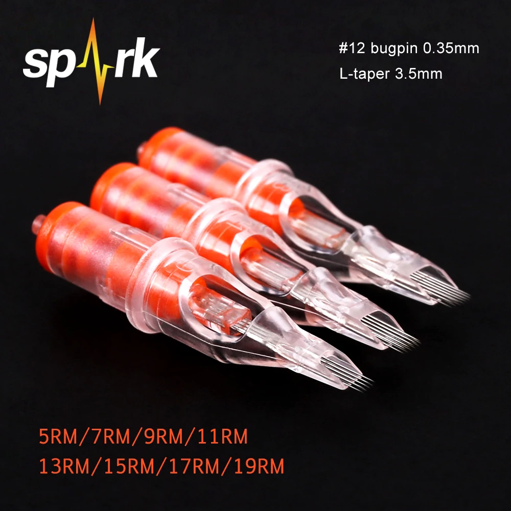 SPARKCARTRIDGE Tattoo Needles True Color Cartridge Curved Magnum #10/#12(0.30mm&0.35mm needle)1005/07/09/11/13/15/17CM 20pcs/lot
SPARKCARTRIDGE Tattoo Needles True Color Cartridge Curved Magnum #10/#12(0.30mm&0.35mm needle)1005/07/09/11/13/15/17CM 20pcs/lot