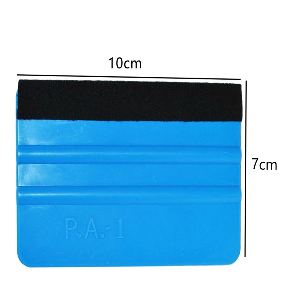 1pc Car Vinyl Film wrapping tools Blue Scraper squeegee with felt edge size 10cm*7cm Car Styling Stickers Accessories
1pc Car Vinyl Film wrapping tools Blue Scraper squeegee with felt edge size 10cm*7cm Car Styling Stickers Accessories