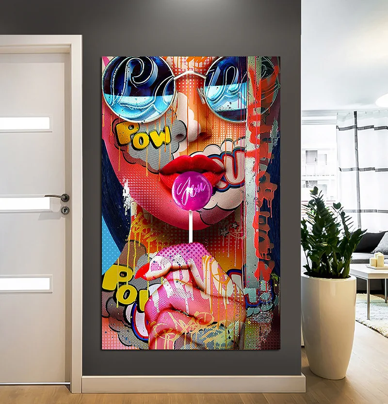 Doodles Portraits Of Women Individualistic Oil Picture Printings Canvas Painting For Living Room Decoration Home Decor
Doodles Portraits Of Women Individualistic Oil Picture Printings Canvas Painting For Living Room Decoration Home Decor