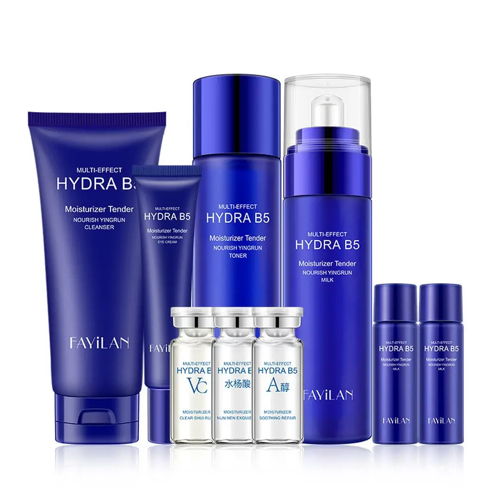 Hyaluronic acid B5 Face Skin Care Product Set Repairing Anti-aging Anti-wrinkle Moisturizing Whitening Face Tonic Cream
Hyaluronic acid B5 Face Skin Care Product Set Repairing Anti-aging Anti-wrinkle Moisturizing Whitening Face Tonic Cream