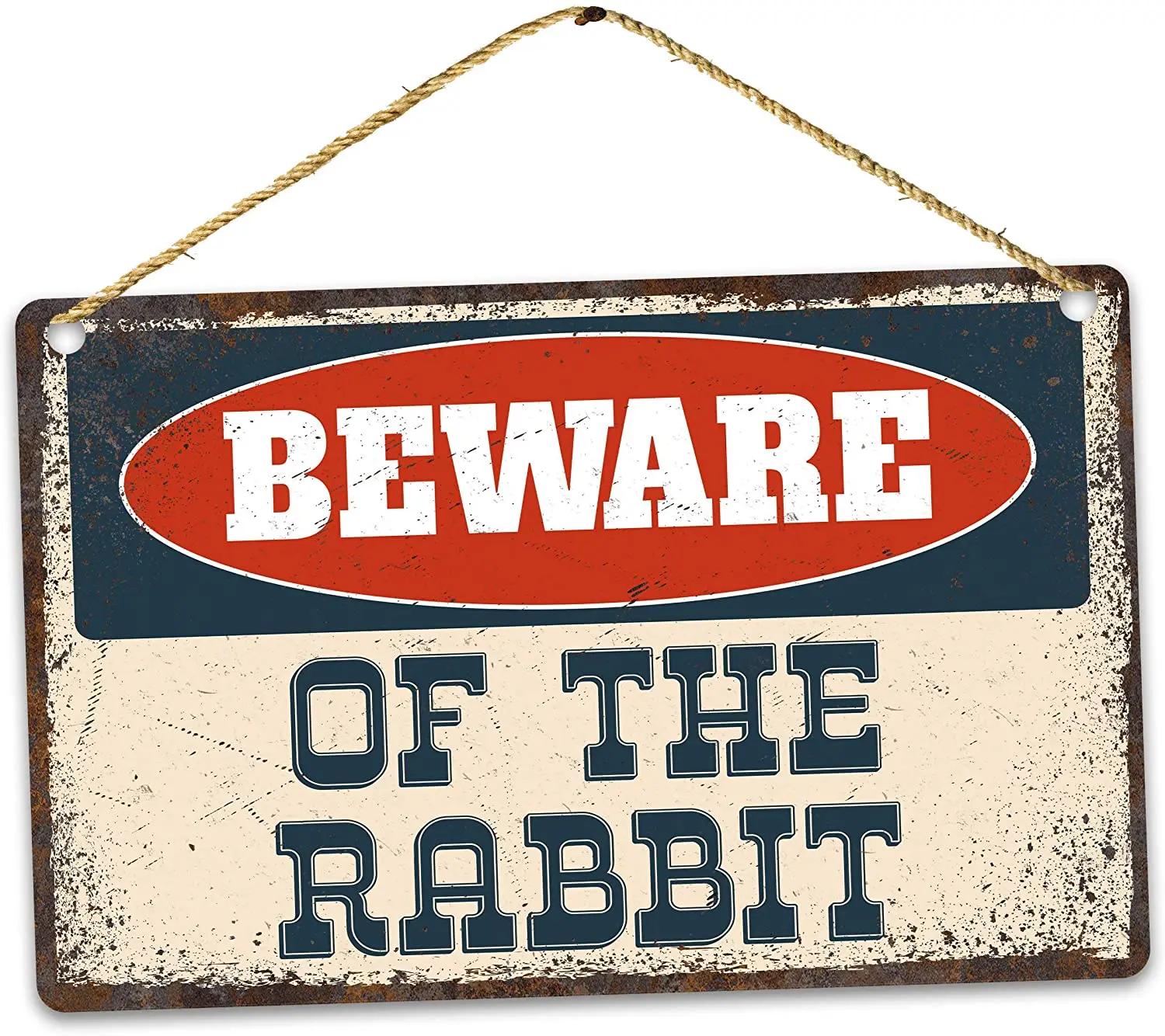 Diuangfoong Funny Beware of Rabbit Metal Sign, Rustic Retro Weathered Distressed Plaque, Metal Idea 12 x 8 inches
Diuangfoong Funny Beware of Rabbit Metal Sign, Rustic Retro Weathered Distressed Plaque, Metal Idea 12 x 8 inches