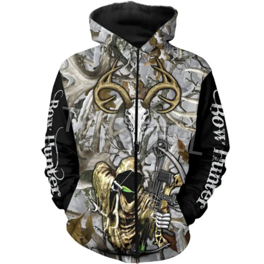 Tessffel Deer Hunting 3D Printing Fashion Street Hoodie/Sweatshirt/Zipper Hoodie Men's and Women's Jackets Fall/Winter Tops H4 
Tessffel Deer Hunting 3D Printing Fashion Street Hoodie/Sweatshirt/Zipper Hoodie Men's and Women's Jackets Fall/Winter Tops H4