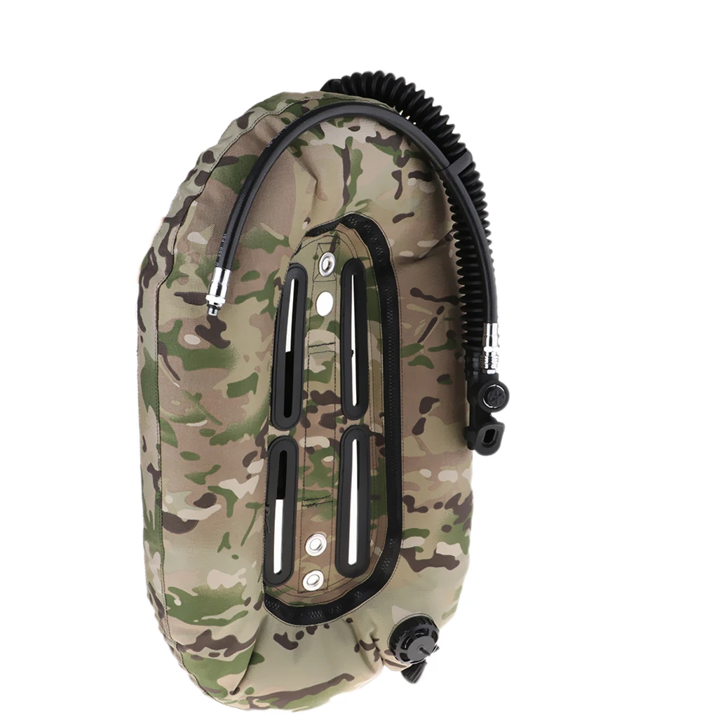 18lbs/30lbs/50lbs Scuba Diving Donut Wing Single Tank Snorkeling Tech Cylinder Freediving BCD Buoyancy Compensator Safety Equip
18lbs/30lbs/50lbs Scuba Diving Donut Wing Single Tank Snorkeling Tech Cylinder Freediving BCD Buoyancy Compensator Safety Equip