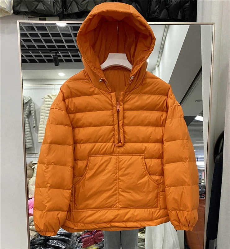 Winter Coat Women Fashion Hooded Pullover Jacket Loose Long Sleeve Zipper Solid Color Coats Ladies Coats and Jackets
Winter Coat Women Fashion Hooded Pullover Jacket Loose Long Sleeve Zipper Solid Color Coats Ladies Coats and Jackets