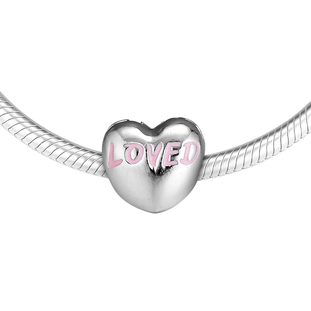 Charms 925 Silver Original Fit Pandora Bracelets Sterling Loved Heart Clip Charm Beads for diy Women Jewelry
Charms 925 Silver Original Fit Pandora Bracelets Sterling Loved Heart Clip Charm Beads for diy Women Jewelry
