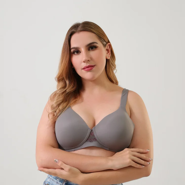

Women's Seamless Minimizer Brassiere Plus Size Smooth Full Figure Large Busts Underwire Bras 70D 70E 85C 90C 95A 105A 110B 115B