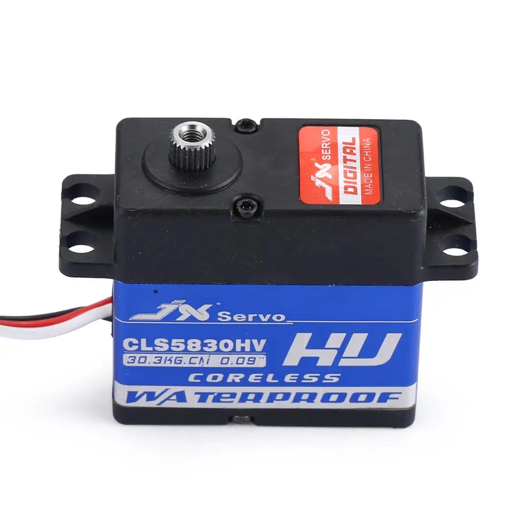 JX servo CLS5830HV 30KG Full waterproof HV coreless high quality servo for 1/5 RedCat HPI Baja 5B SS RC car
JX servo CLS5830HV 30KG Full waterproof HV coreless high quality servo for 1/5 RedCat HPI Baja 5B SS RC car