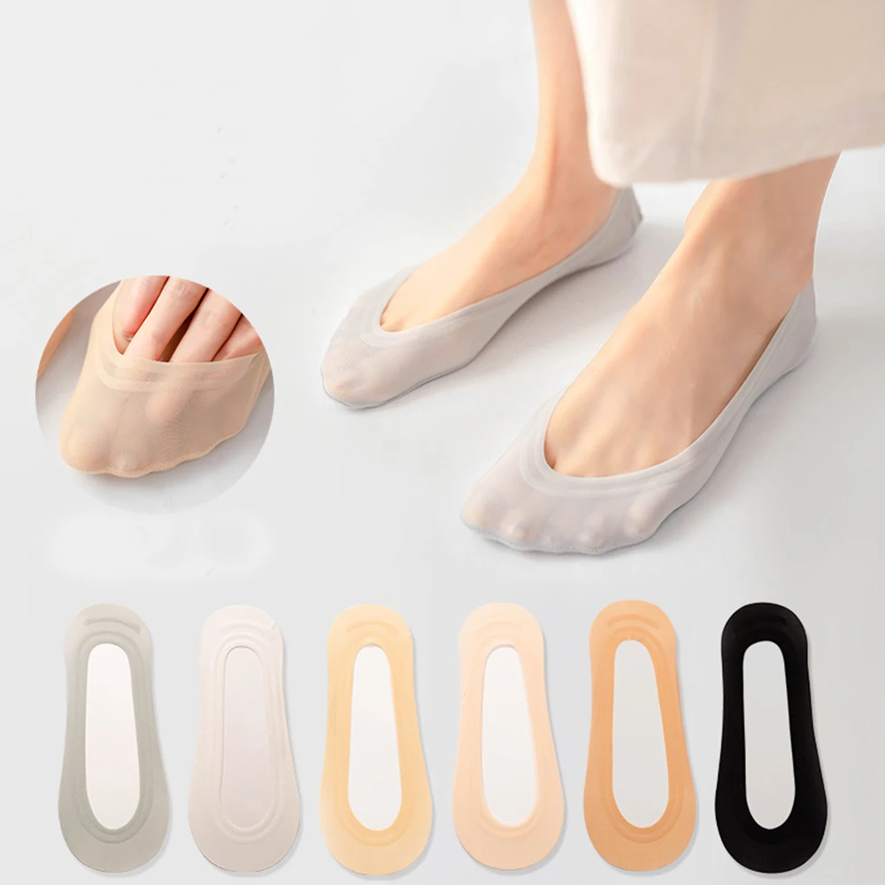 Ladies Summer Thin Sock Slippers Silicone Antiskid Ice Silk Socks Seamless Invisible Women Boat Socks
Ladies Summer Thin Sock Slippers Silicone Antiskid Ice Silk Socks Seamless Invisible Women Boat Socks