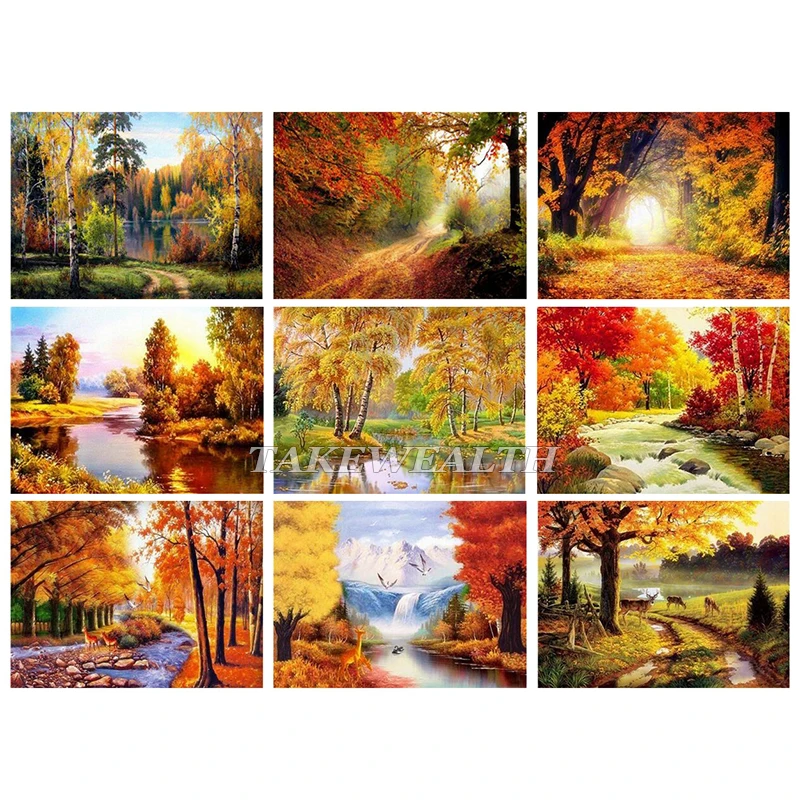 5D DIY Diamond Painting Autumn Scenic Picture Of Rhinestones Handmade Diamond Embroidery Sale Landscape Home Decor TT915
5D DIY Diamond Painting Autumn Scenic Picture Of Rhinestones Handmade Diamond Embroidery Sale Landscape Home Decor TT915