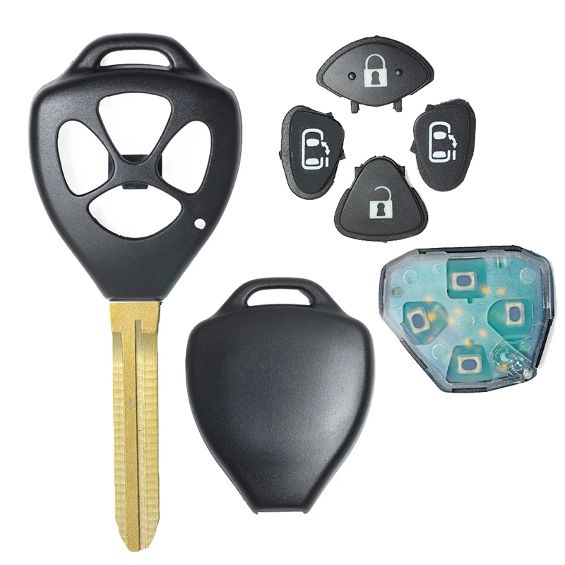 KEYECU 2 Pcs/lot New Replacement Remote Car Key Fob 4 Button 314.3MHz 4D67 Chip for Toyota Alphard Before 2005 With Uncut Blade
KEYECU 2 Pcs/lot New Replacement Remote Car Key Fob 4 Button 314.3MHz 4D67 Chip for Toyota Alphard Before 2005 With Uncut Blade