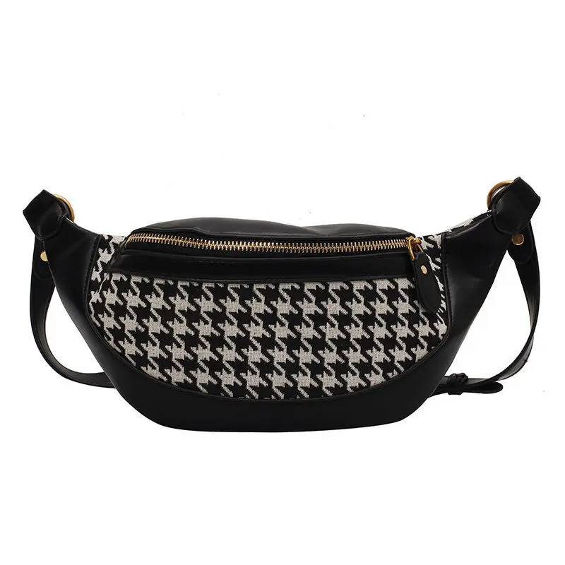 Premium Retro Fashion Shoulder Bag Minority Design Thousand Bird Lattice Versatile Chest Bag French Simple Messenger Bag
Premium Retro Fashion Shoulder Bag Minority Design Thousand Bird Lattice Versatile Chest Bag French Simple Messenger Bag