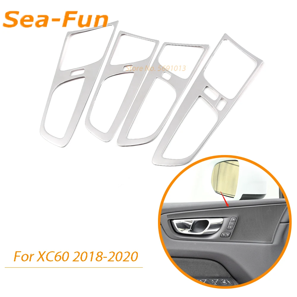 Для Volvo XC60 2018 2019 2020 внутренняя дверная ручка крышка чаши рамка декоративная отделка стикер автомобильные аксессуары Стайлинг
Для Volvo XC60 2018 2019 2020 внутренняя дверная ручка крышка чаши рамка декоративная отделка стикер автомобильные аксессуары Стайлинг