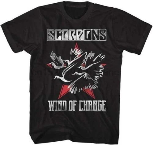 Scorpions Wind Of Change Hard Rock Heavy Metal Band Tour Concert T Shirt New 2019 Summer Style T-Shirt
Scorpions Wind Of Change Hard Rock Heavy Metal Band Tour Concert T Shirt New 2019 Summer Style T-Shirt