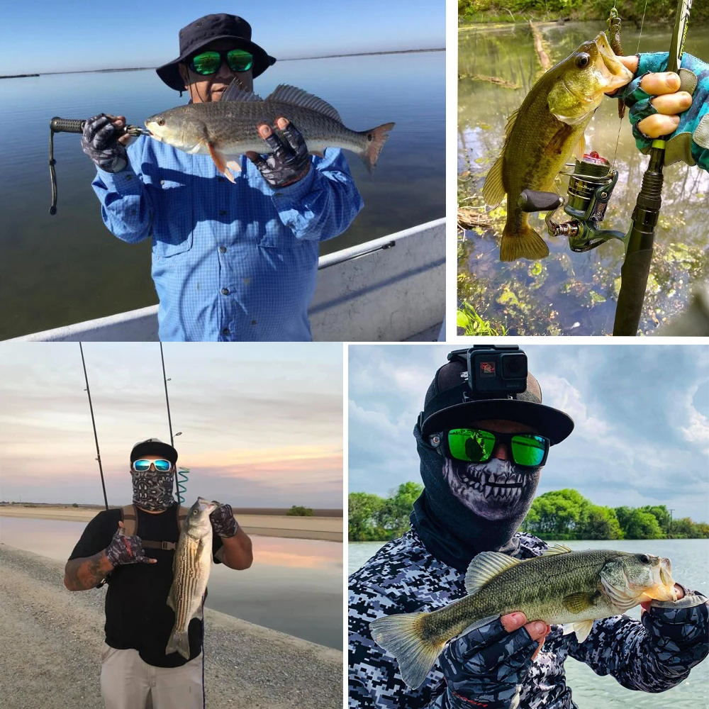 Bassdash ALTIMATE Sun Protection Fingerless Fishing Gloves UPF 50+ Men's Women's UV Gloves for Kayaking Paddling Hiking Cycling
Bassdash ALTIMATE Sun Protection Fingerless Fishing Gloves UPF 50+ Men's Women's UV Gloves for Kayaking Paddling Hiking Cycling