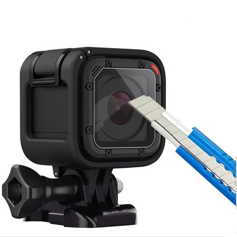Закаленное стекло Защитная крышка чехол для GoPro Go pro Hero 4/5 Hero4 Hero5 Session камера