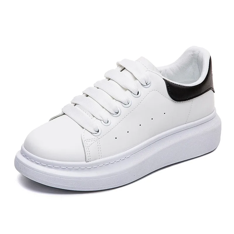 Women White Shoes Thick Soles Breathability Wear-resistant Ladies Single Shoes Comfortable Lining All-match Female Shoes
Women White Shoes Thick Soles Breathability Wear-resistant Ladies Single Shoes Comfortable Lining All-match Female Shoes