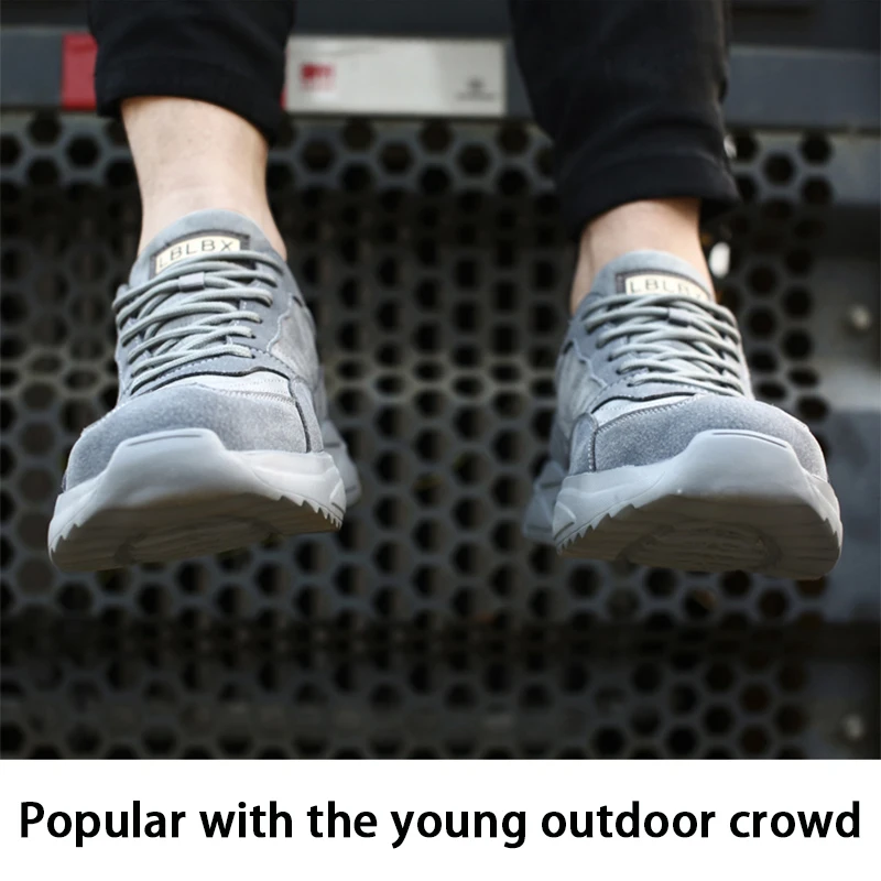 Fashion Men's Protective Shoes Anti-Smashing Steel-Toe Work Shoes Outdoor Lightweight Anti-Piercing Soles Hiking Sneakers Men
Fashion Men's Protective Shoes Anti-Smashing Steel-Toe Work Shoes Outdoor Lightweight Anti-Piercing Soles Hiking Sneakers Men
