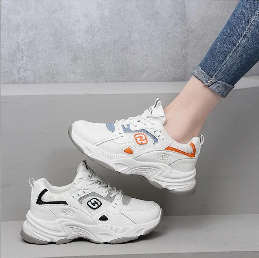 Women's Vulcanized Shoes Lace Up Ladies Platform Casual Comfort Shoes Women Chunky Sneakers Spring Female Footwear New Fashion
Women's Vulcanized Shoes Lace Up Ladies Platform Casual Comfort Shoes Women Chunky Sneakers Spring Female Footwear New Fashion