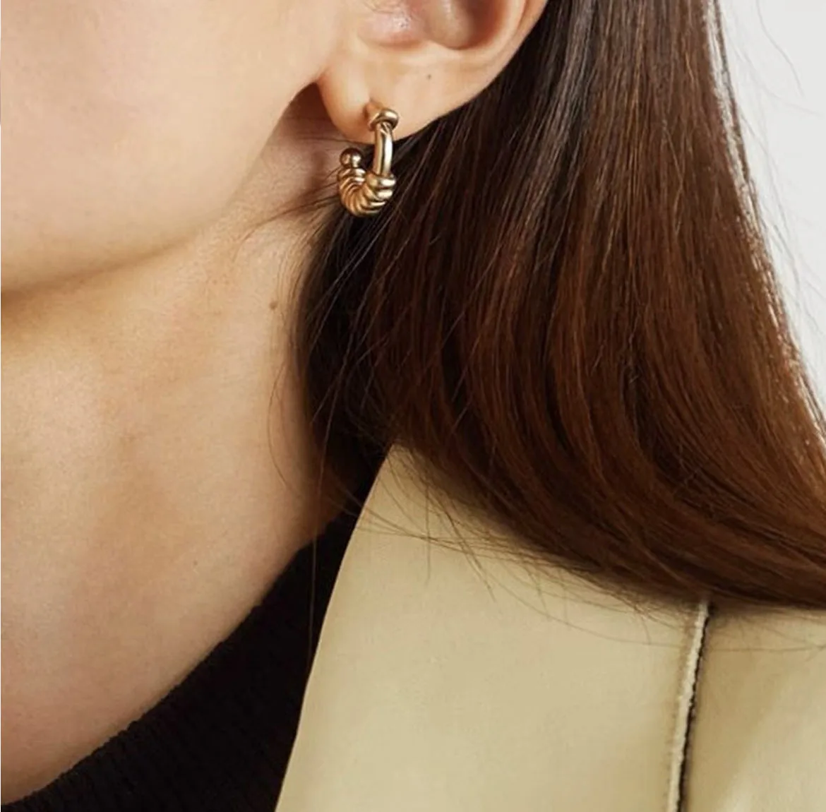 Cumulate Statement Earrings Women Jewelry Brass With 18k Gold Party Boho T Show Gown Runway Party Rare Korean Japan Trendy INS 
Cumulate Statement Earrings Women Jewelry Brass With 18k Gold Party Boho T Show Gown Runway Party Rare Korean Japan Trendy INS