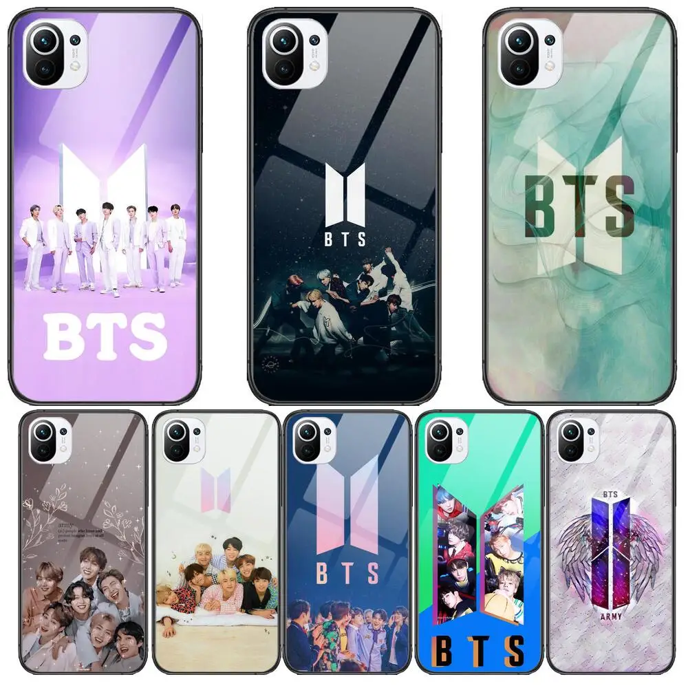 Super hot B-BTS Tempered Glass Phone shell Case For xiaomi redmi 11 Lite pro Ultra 10T 10 9 8 cc se Cover Silicone Cases
Super hot B-BTS Tempered Glass Phone shell Case For xiaomi redmi 11 Lite pro Ultra 10T 10 9 8 cc se Cover Silicone Cases