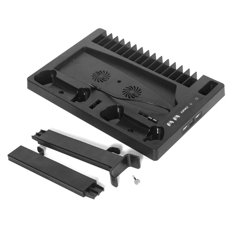 Disc Holder Dual Charger Earphone Holder Cooling Vents For S-ONY PS5 Mount Hold T84C
Disc Holder Dual Charger Earphone Holder Cooling Vents For S-ONY PS5 Mount Hold T84C