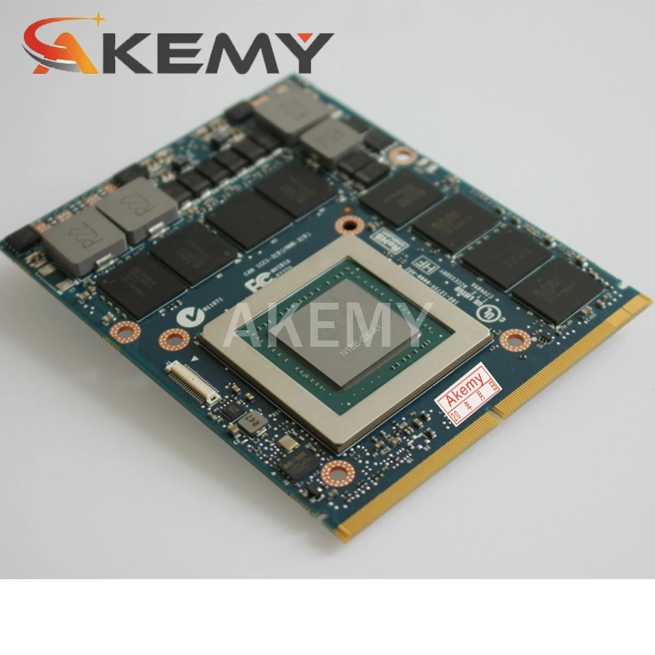 Akemy Brand New GTX980M Graphics Video Card SLI X-Bracket N16E-GX-A1 8GB GDDR5 MXM For Dell Alienware HP Clevo Laptop
Akemy Brand New GTX980M Graphics Video Card SLI X-Bracket N16E-GX-A1 8GB GDDR5 MXM For Dell Alienware HP Clevo Laptop