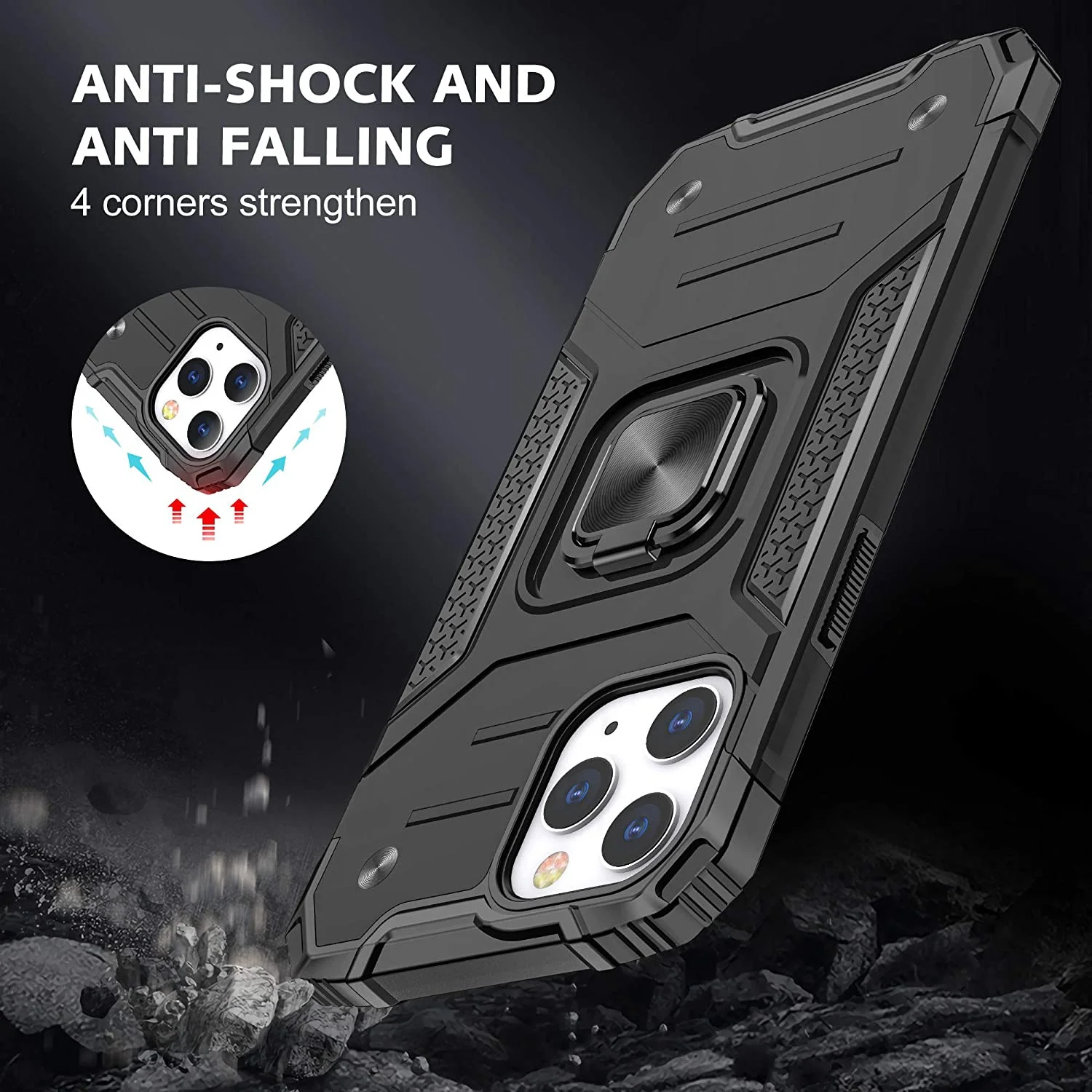 Case for IPhone 13 12 11 Pro Max Mini XS X Ultra Slim Full-Body Drop Shockproof Protective Armor With Kickstand Ring Phone Cover
Case for IPhone 13 12 11 Pro Max Mini XS X Ultra Slim Full-Body Drop Shockproof Protective Armor With Kickstand Ring Phone Cover