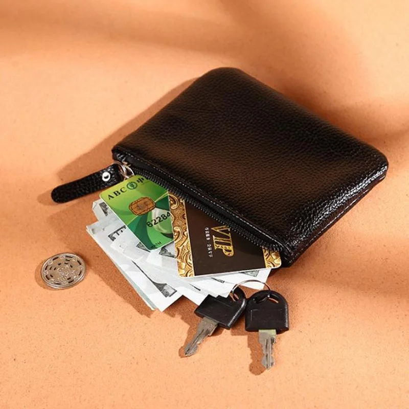 Portable Women Men Small Coin Purse Bag Wallet Change Purses Zipper Casual New Brand Design Mini Wallets Leather Card Key Holder
Portable Women Men Small Coin Purse Bag Wallet Change Purses Zipper Casual New Brand Design Mini Wallets Leather Card Key Holder