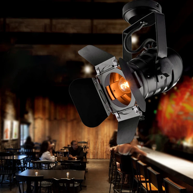 E27 Vintage Laser Projector Lamp LED Stage Lights Industrial Light Adjustable 4 Leaf Wall Lamp For Coffee Bar Lights Lighting
E27 Vintage Laser Projector Lamp LED Stage Lights Industrial Light Adjustable 4 Leaf Wall Lamp For Coffee Bar Lights Lighting