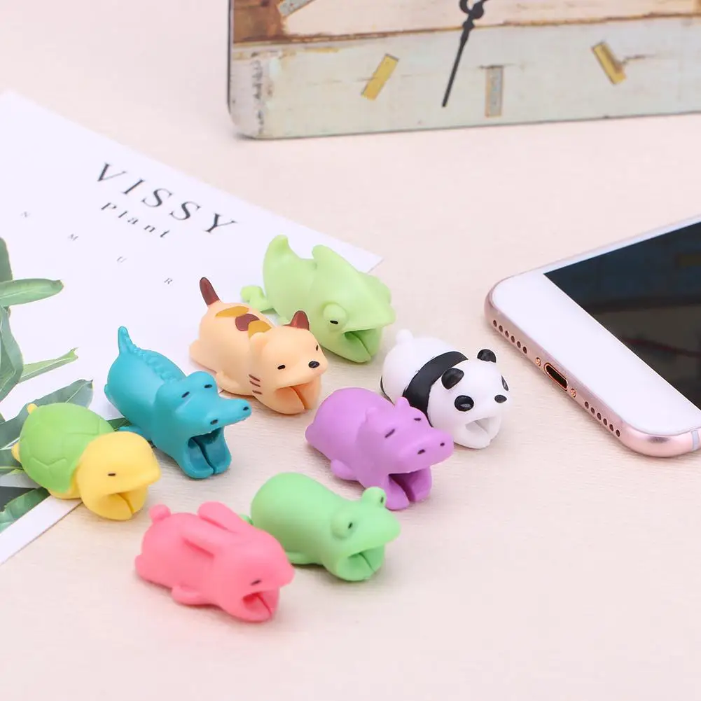 1Pcs Cute Bite Cartoon Animal Cable Protector Cord Wire Protection Mini Cover Charging Cable Winder High Quality Protector New
1Pcs Cute Bite Cartoon Animal Cable Protector Cord Wire Protection Mini Cover Charging Cable Winder High Quality Protector New