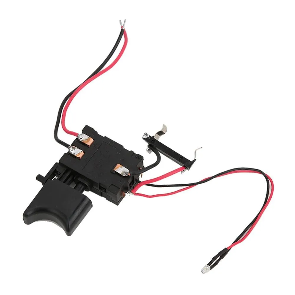 16A 7.2 V - 24 V Trigger Switch Electric Cordless Drill Dustproof Speed Control Push Button Switch With Small Light Part Accs
16A 7.2 V - 24 V Trigger Switch Electric Cordless Drill Dustproof Speed Control Push Button Switch With Small Light Part Accs