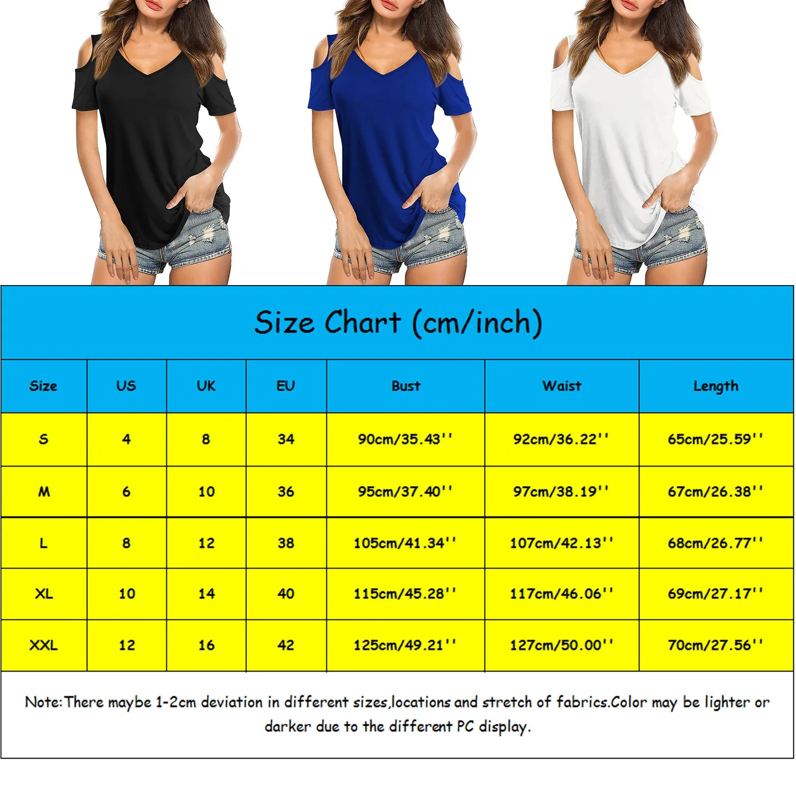 Cold Shoulder Women's Shirts Tops Short Sleeve Shirts V Neck Tunic Blouse Summer Plus Size Women Clothing Shirts Blusas
Cold Shoulder Women's Shirts Tops Short Sleeve Shirts V Neck Tunic Blouse Summer Plus Size Women Clothing Shirts Blusas