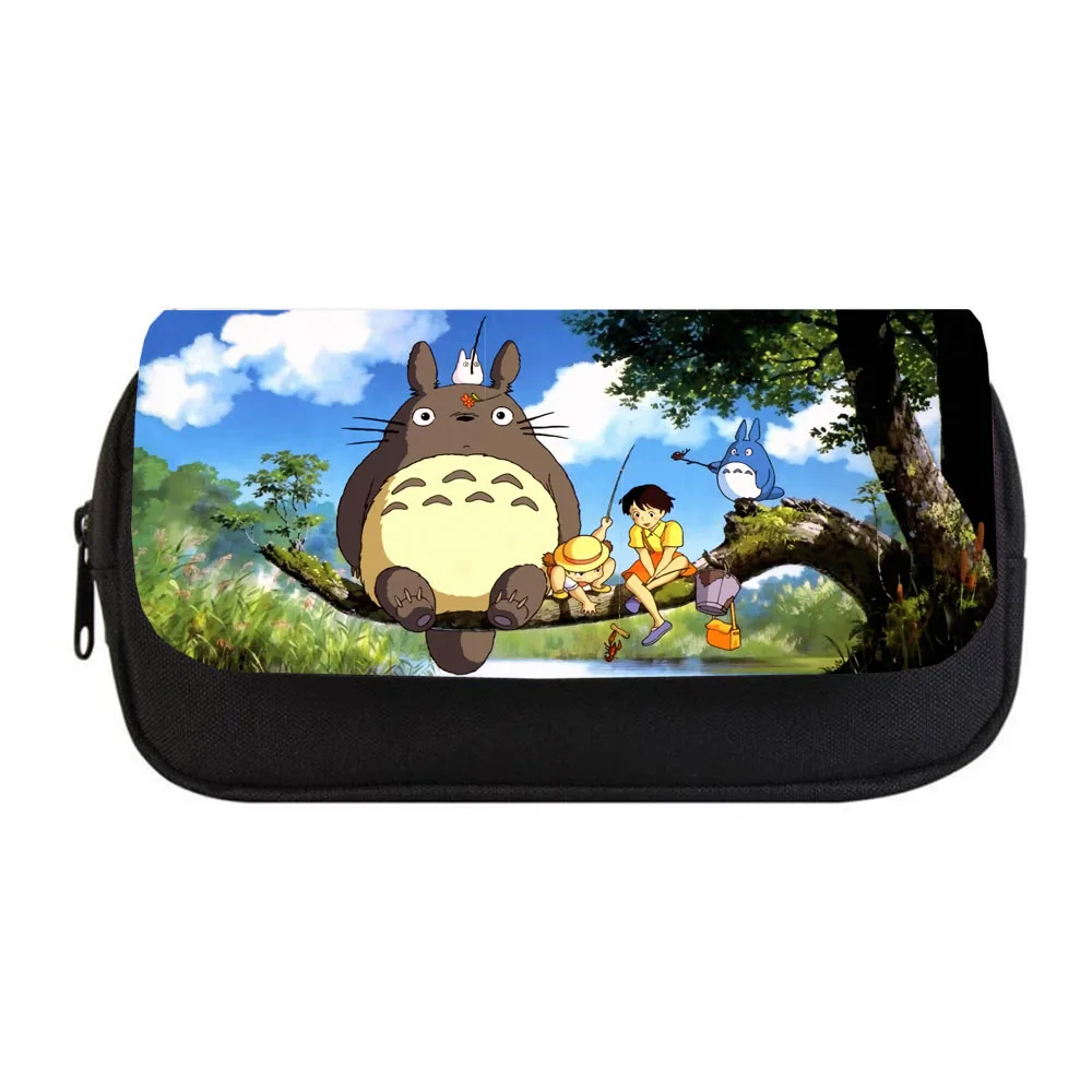 Anime My Neighbor Totoro Pencil bag Women Makeup Bag Child boys girls Pencil Case Student Double Zipper pencil Bag Handbag Purse
Anime My Neighbor Totoro Pencil bag Women Makeup Bag Child boys girls Pencil Case Student Double Zipper pencil Bag Handbag Purse