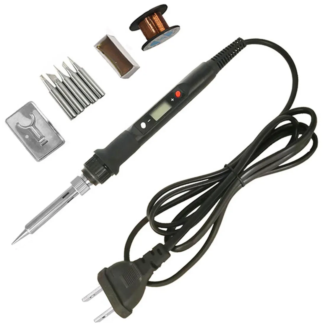 220V 110V сварки инструмент газовой горелки 80 Вт Цифровой Электрический паяльник Комплект Регулируемая Температура Керамика нагреватель жало ...
220V 110V сварки инструмент газовой горелки 80 Вт Цифровой Электрический паяльник Комплект Регулируемая Температура Керамика нагреватель жало ...