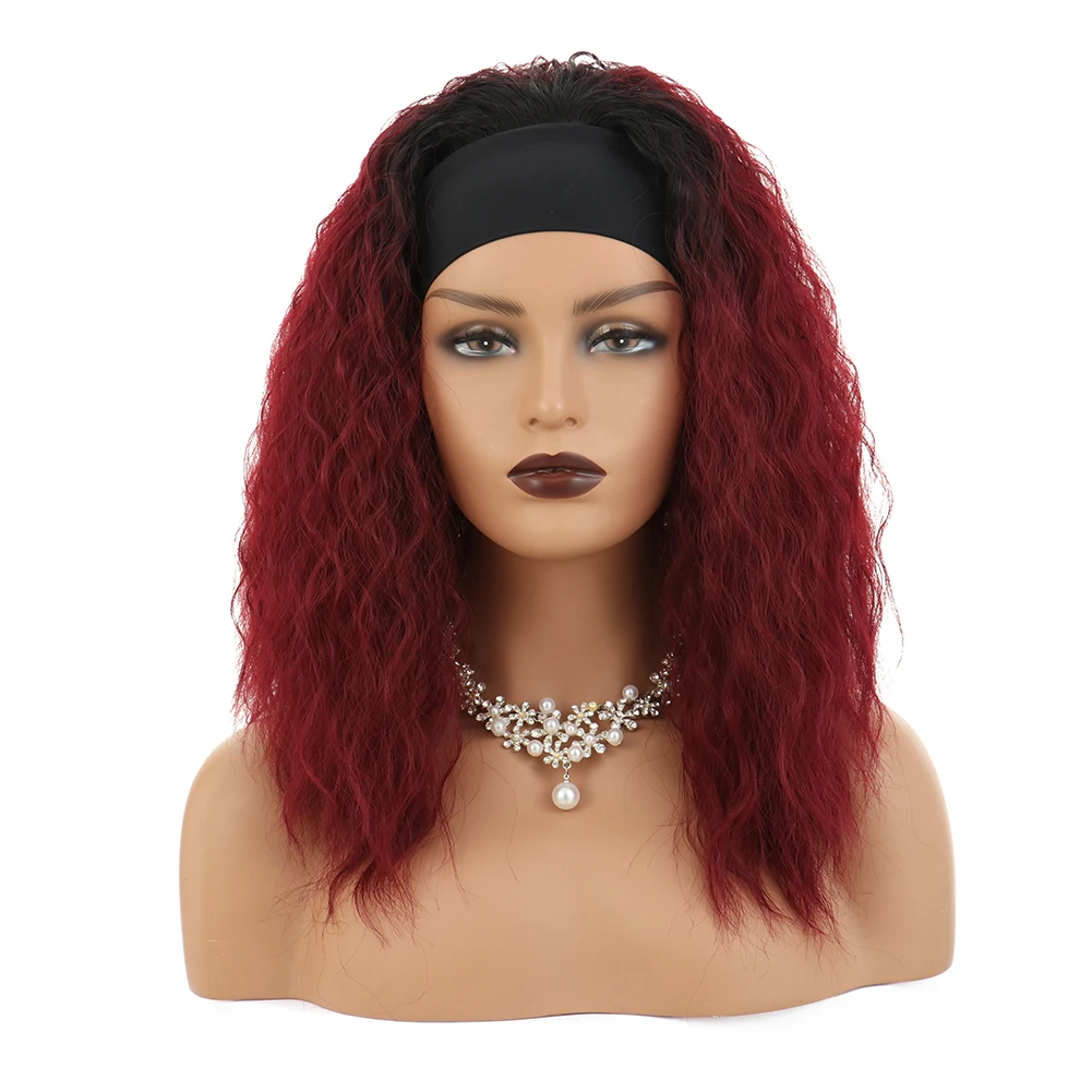 20 inch Afro Kinky Curly Headband Wigs Daily Wigs For Black Women Synthetic Hair Wigs Full Machine Wigs
20 inch Afro Kinky Curly Headband Wigs Daily Wigs For Black Women Synthetic Hair Wigs Full Machine Wigs