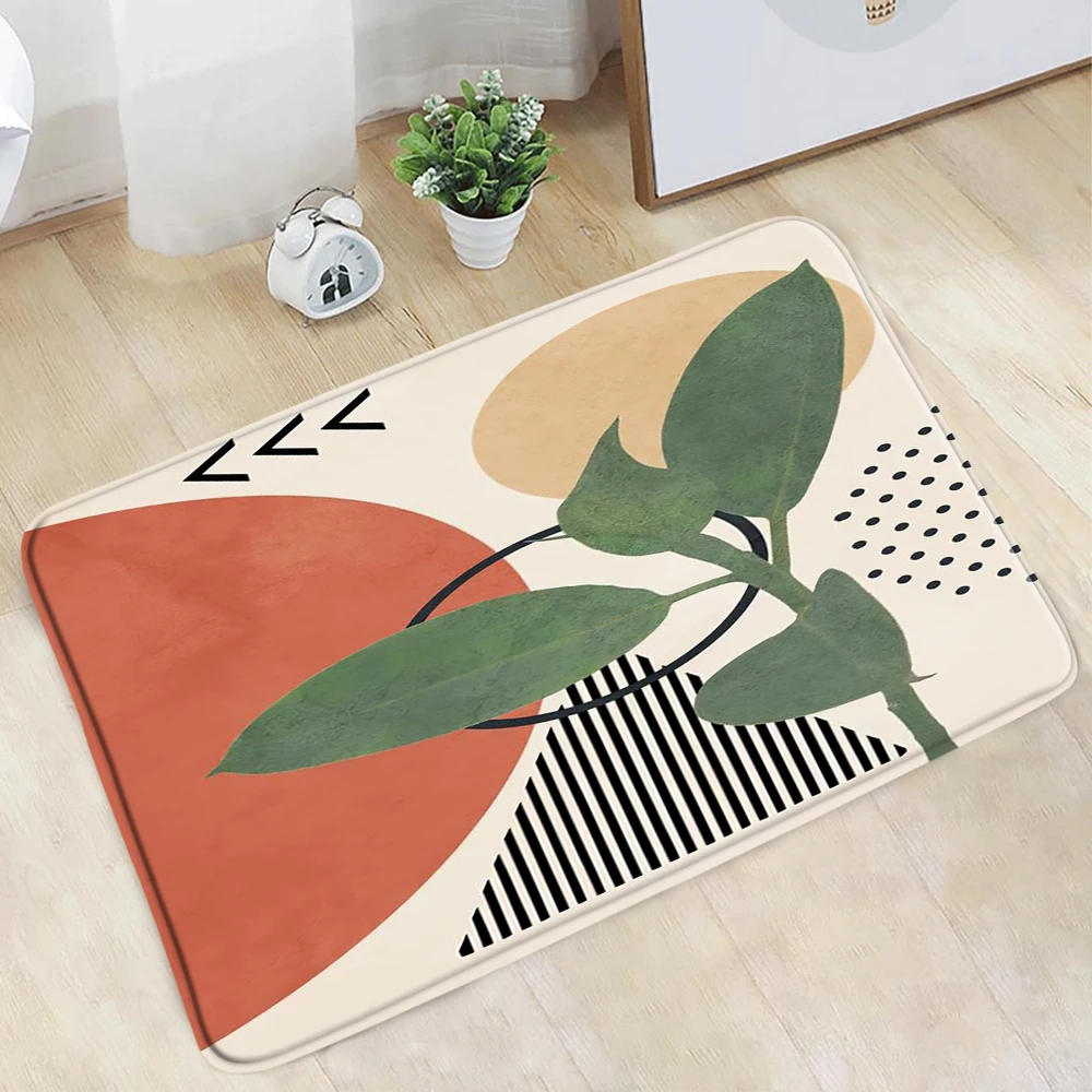 Retro Abstract Plant Floral Bathroom Mat Simple Modern Art Design Flower Home Decorate Non-Slip Rug Kitchen Doorway Aisle Carpet
Retro Abstract Plant Floral Bathroom Mat Simple Modern Art Design Flower Home Decorate Non-Slip Rug Kitchen Doorway Aisle Carpet