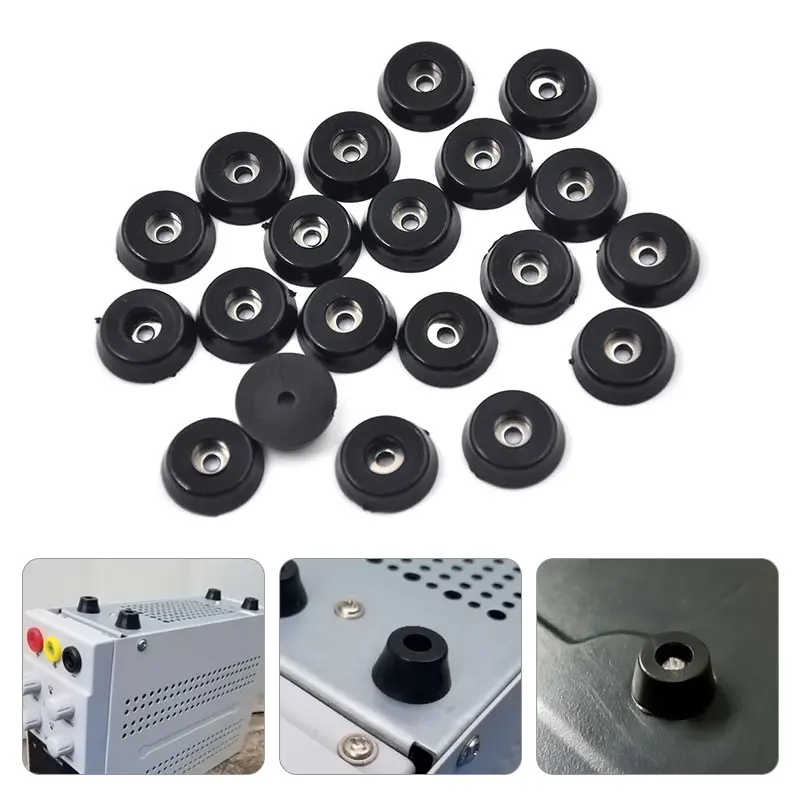 20pcs Speaker Cabinet Furniture Chair Table Box Conical Rubber Foot Pad stainless steel Stand Shock Absorber Skid Resistance
20pcs Speaker Cabinet Furniture Chair Table Box Conical Rubber Foot Pad stainless steel Stand Shock Absorber Skid Resistance