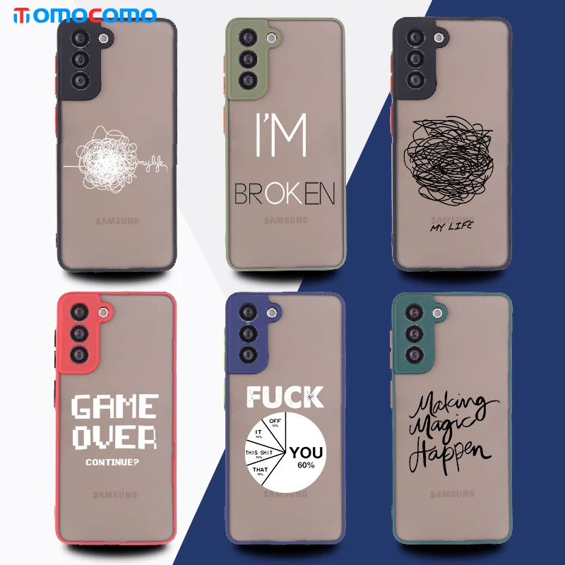 Turntable Interesting Text Phone Cover For Samsung Galaxy A30 A50 A70 A71 A51 A52 S8 S9 S10 S10P S21 Shockproof Matte Case
Turntable Interesting Text Phone Cover For Samsung Galaxy A30 A50 A70 A71 A51 A52 S8 S9 S10 S10P S21 Shockproof Matte Case