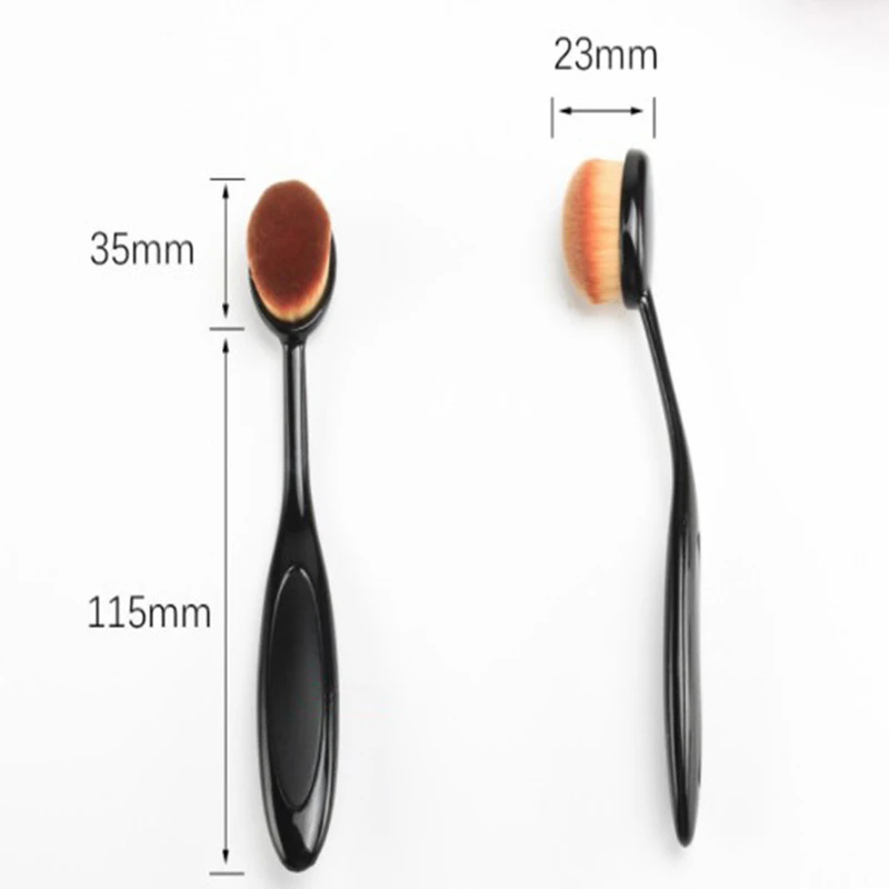 5Pcs Portable Toothbrush Oval Makeup Brushes Artificial Fibre Hair Face Foundation Blending Brush Makeup Tool
5Pcs Portable Toothbrush Oval Makeup Brushes Artificial Fibre Hair Face Foundation Blending Brush Makeup Tool