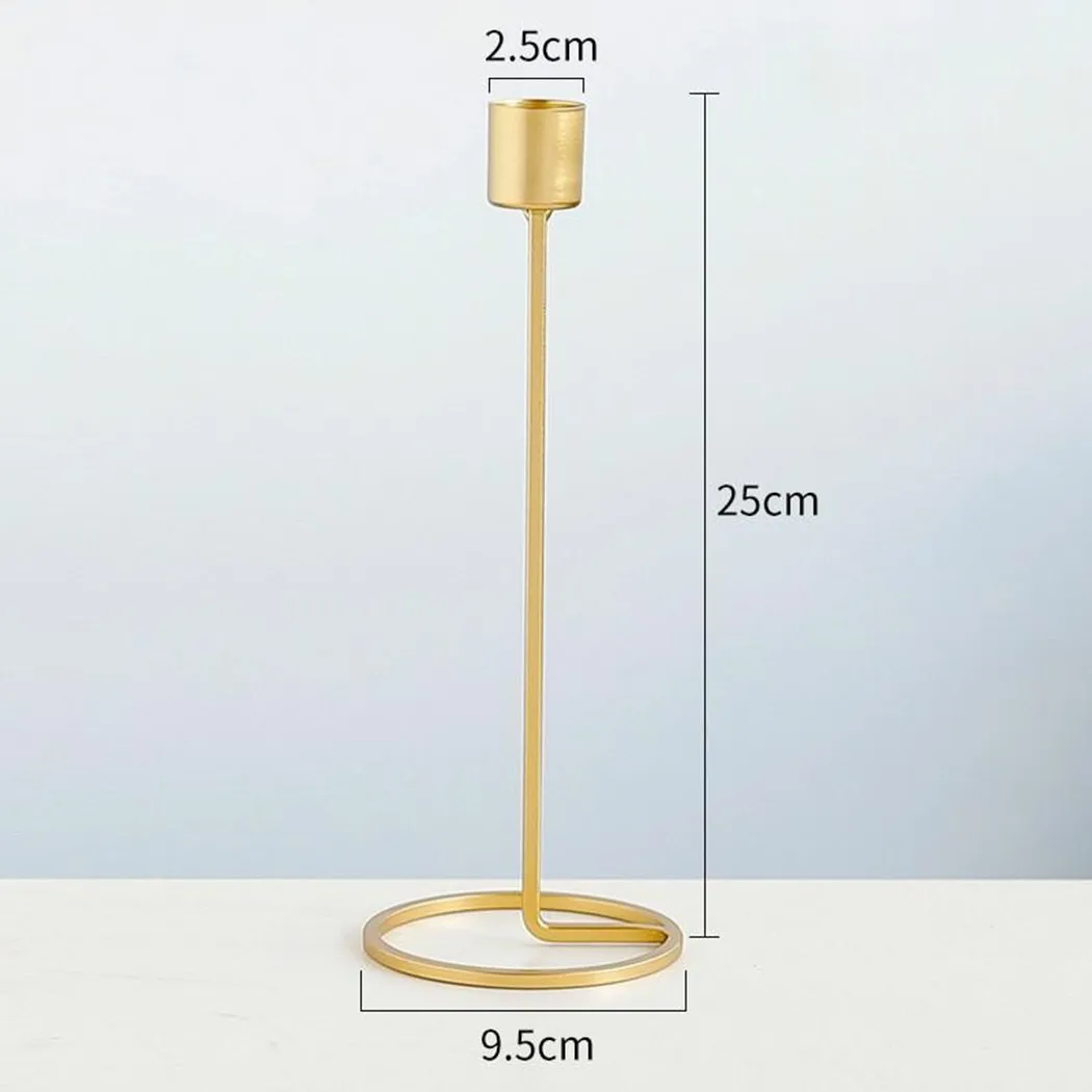1 Piece Candle Holder Nordic Gold Candle Holders Iron Candlestick Candlelight Dinner Party Ornaments In Stock
1 Piece Candle Holder Nordic Gold Candle Holders Iron Candlestick Candlelight Dinner Party Ornaments In Stock