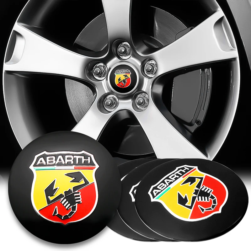56 мм стайлинга автомобилей Скорпион Abarth эмблема колесная Центральная Крышка