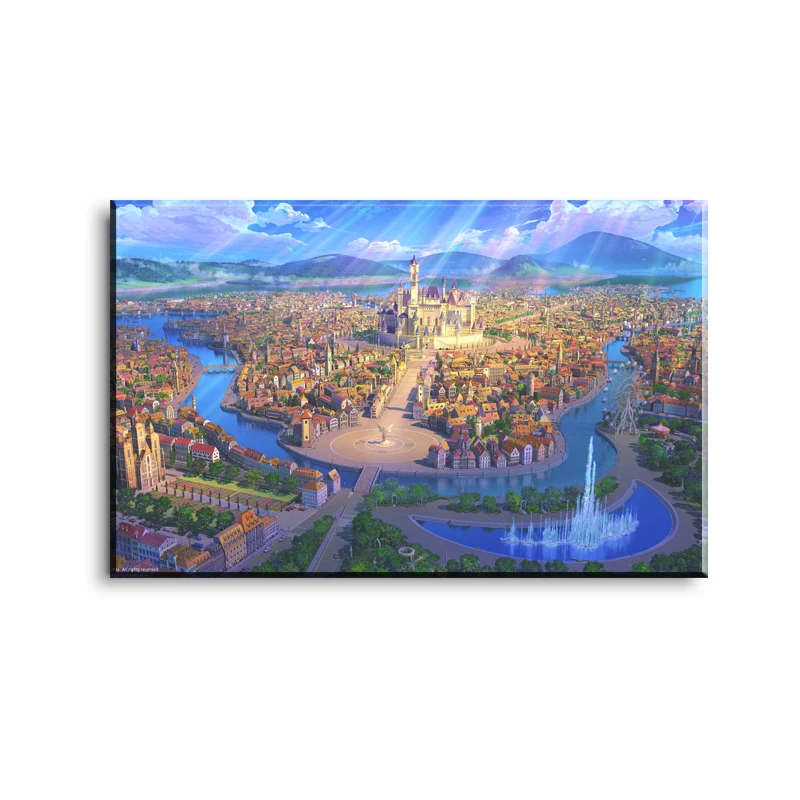 Warm Cartoon Game City Canvas Poster Calligraphy Painting Painting Wall Art Poster Poster Living Room Decoration Wall Pictures
Warm Cartoon Game City Canvas Poster Calligraphy Painting Painting Wall Art Poster Poster Living Room Decoration Wall Pictures